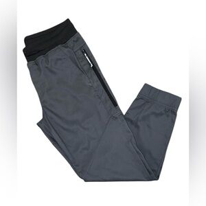 Wrangler Boys' grey pants, size 10 US, adjustable sports pants,Gray Jogger Pants